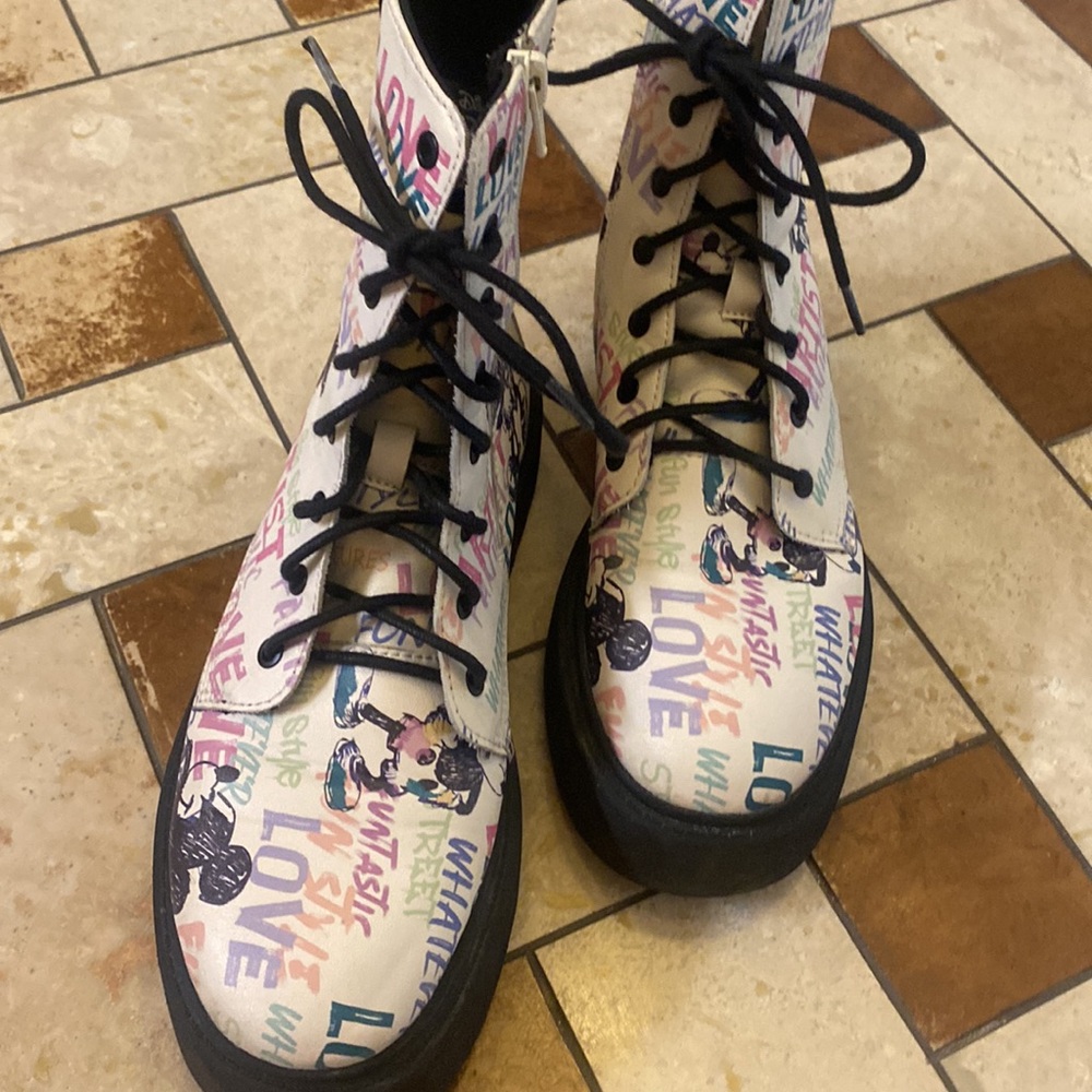 Zara Disney 100 Years Mickey Mouse Boots Size 38 Which Is Size 8 Womens